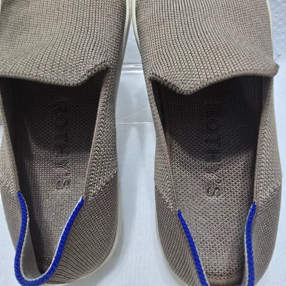 ROTHY'S THE ORIGINAL SLIP ON SNEAKER, LATTE COLOR, WOMENS SIZE 6.5 EUC - Picture 3 of 8